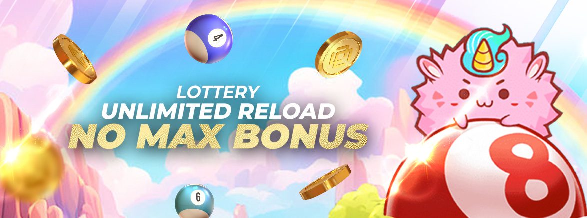 Lottery Games 8% Unlimited Reload Bonus