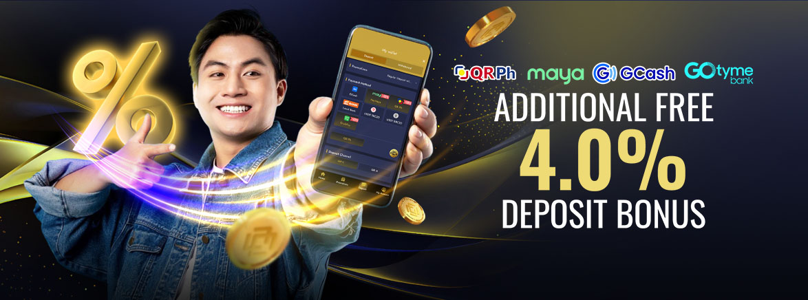 Additional Free 4.0% Deposit Bonus Additional Free 4.0% Deposit Bonus
